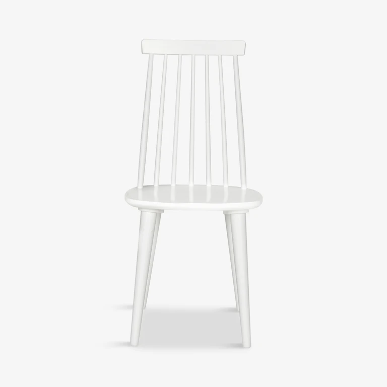 Silla de comedor blanca