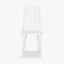 Silla de comedor blanca